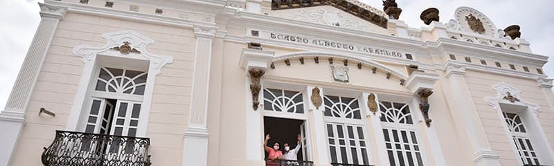 Teatro Alberto Maranhão chega à fase final de sua restauração