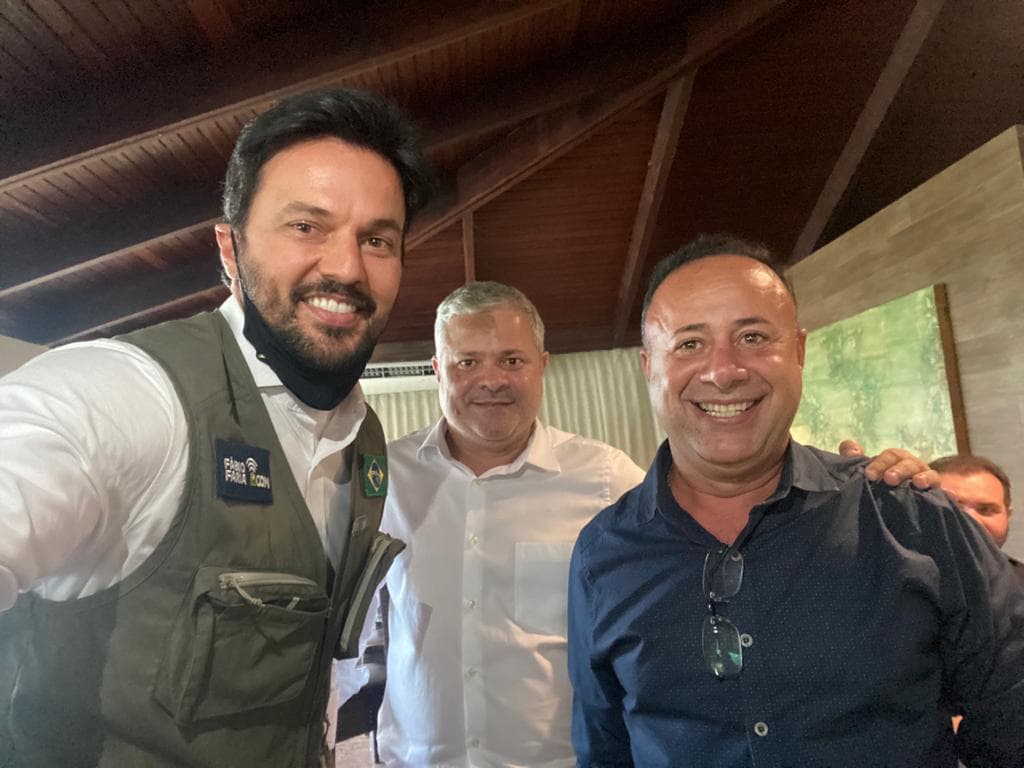 Ministro das Comunicações, Fábio Faria destaca modelo de gestão do prefeito de Ceará-Mirim, Júlio César Câmara
