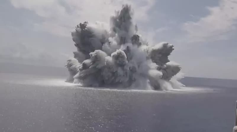 VÍDEO: Teste de explosivos da Marinha causa terremoto nos EUA