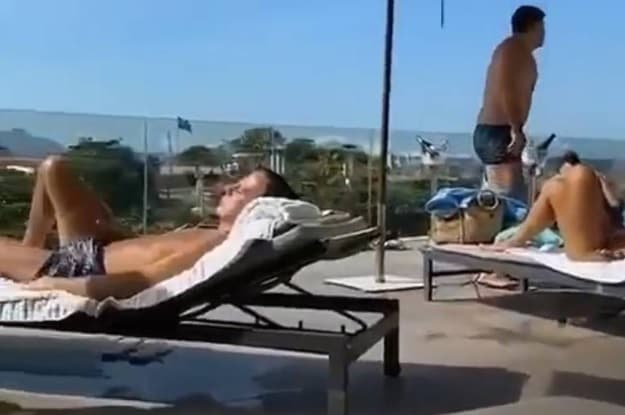 FOTOS: Doria toma sol sem máscara em piscina de hotel de luxo no Rio em meio a turistas e vira alvo de críticas em meio à pandemia