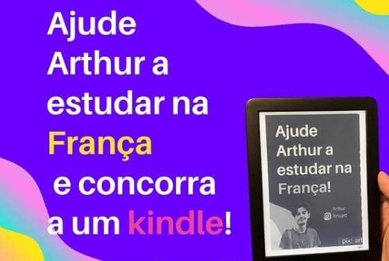 Ex-aluno do IFRN aprovado em 3 universidades na França faz rifa para ajudar a custear estudos