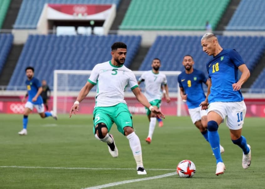 Futebol masculino: Brasil vence Arábia Saudita e vai às quartas nas Olimpíadas