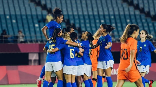 OLIMPÍADAS DE TÓQUIO: Seleção joga bem, vira contra a Holanda mas fica no 3 a 3