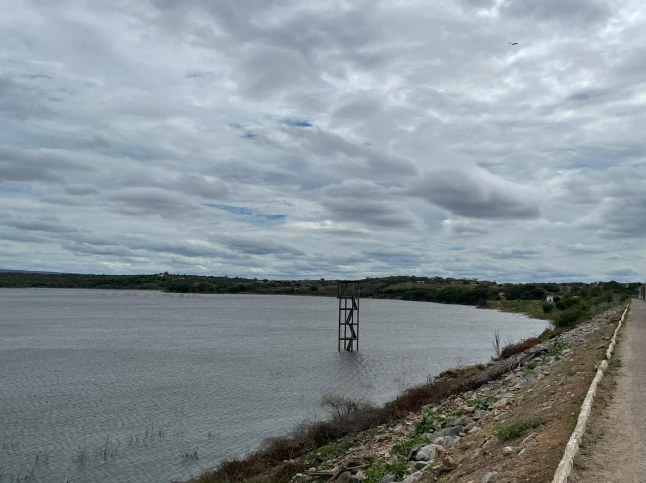 Barragem Armando Ribeiro Gonçalves acumula 57,79% da sua capacidade; veja outros reservatórios pelo RN