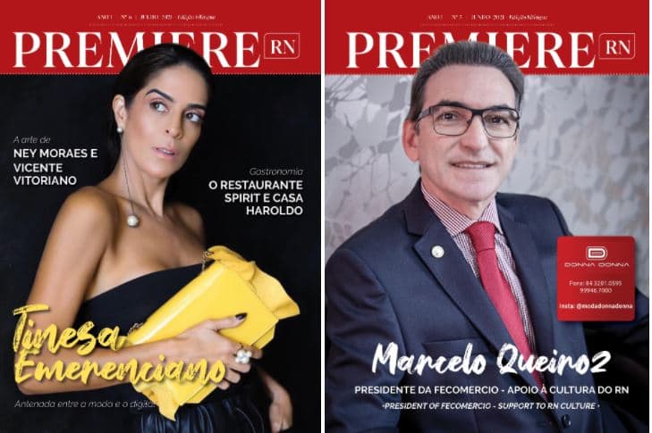 Nova edição da revista Première RN destaca arte, cultura e moda