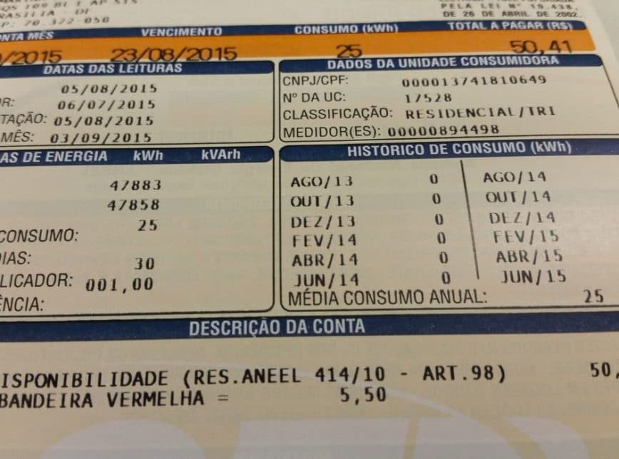 Desconto na conta de luz deve contemplar quem reduzir consumo de 10% a 20%