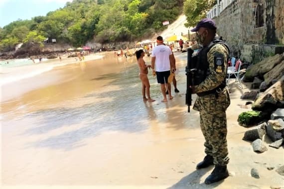 Guarda Municipal reforça patrulhamento em Ponta Negra e monitora preservação do Morro do Careca