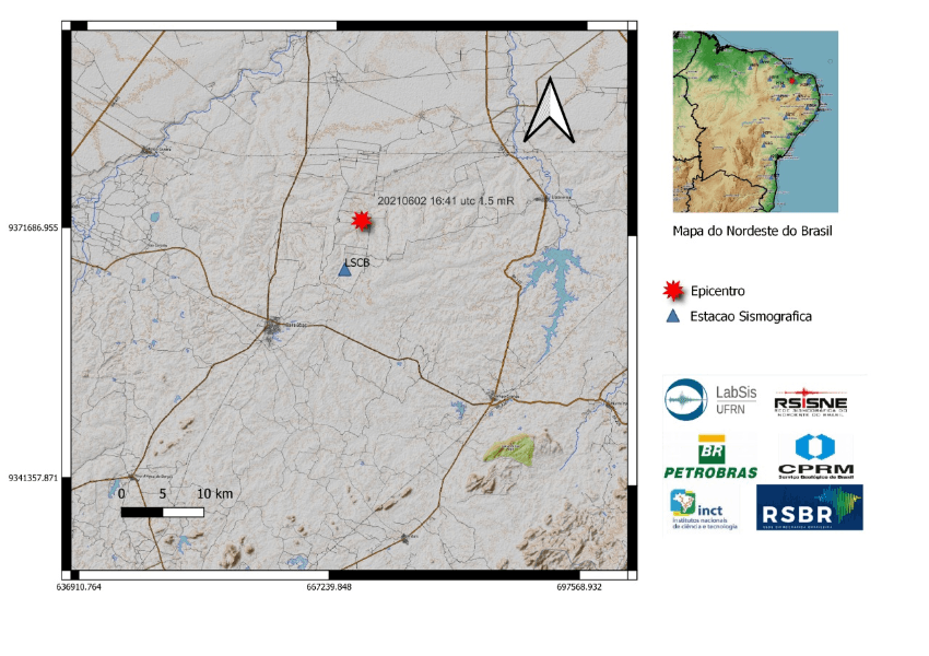 Tremor de terra é registrado em Caraúbas-RN