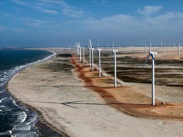 Energia eólica produzida no Nordeste vai compensar escassez de Sul e Sudeste