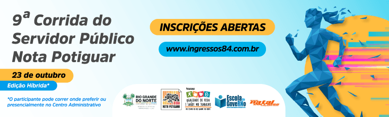 Com vagas para a comunidade, 9ª Corrida do Servidor Público Nota Potiguar tem inscrições abertas