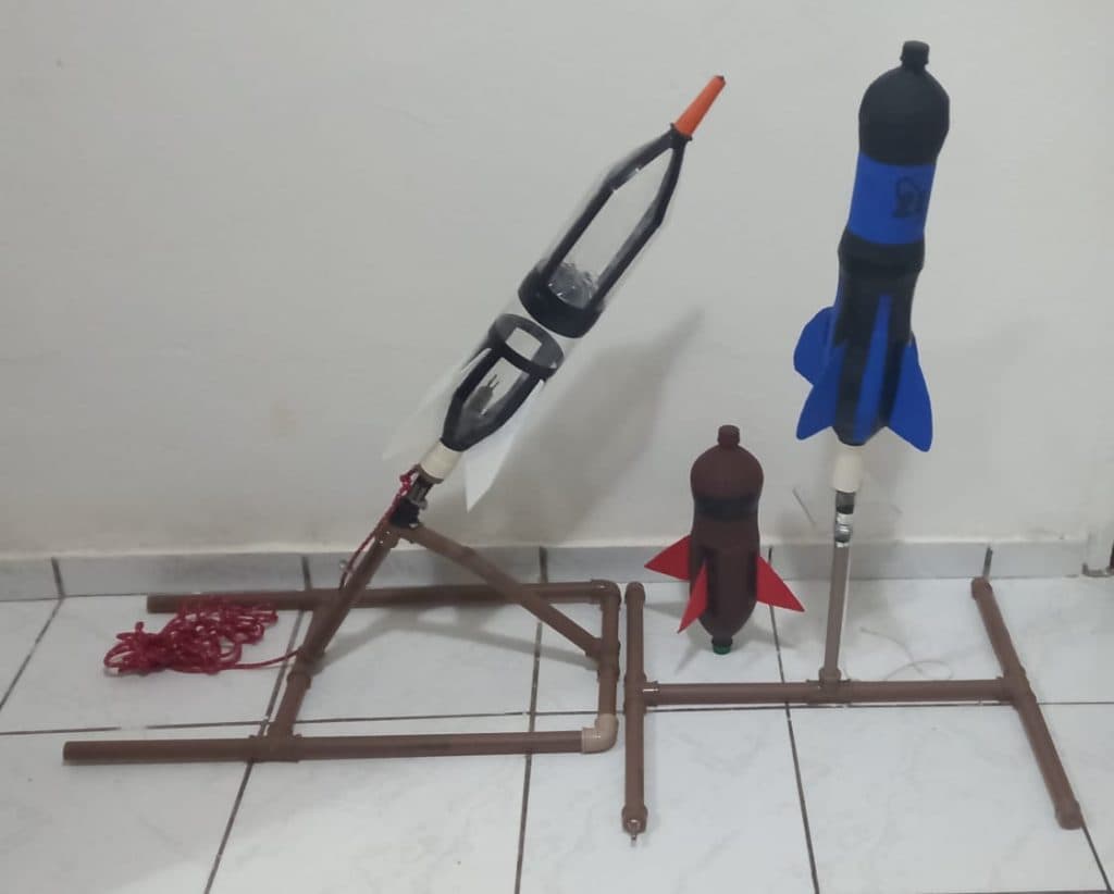 FOTO: Projeto da UFRN lança foguetes caseiros nesta sexta-feira