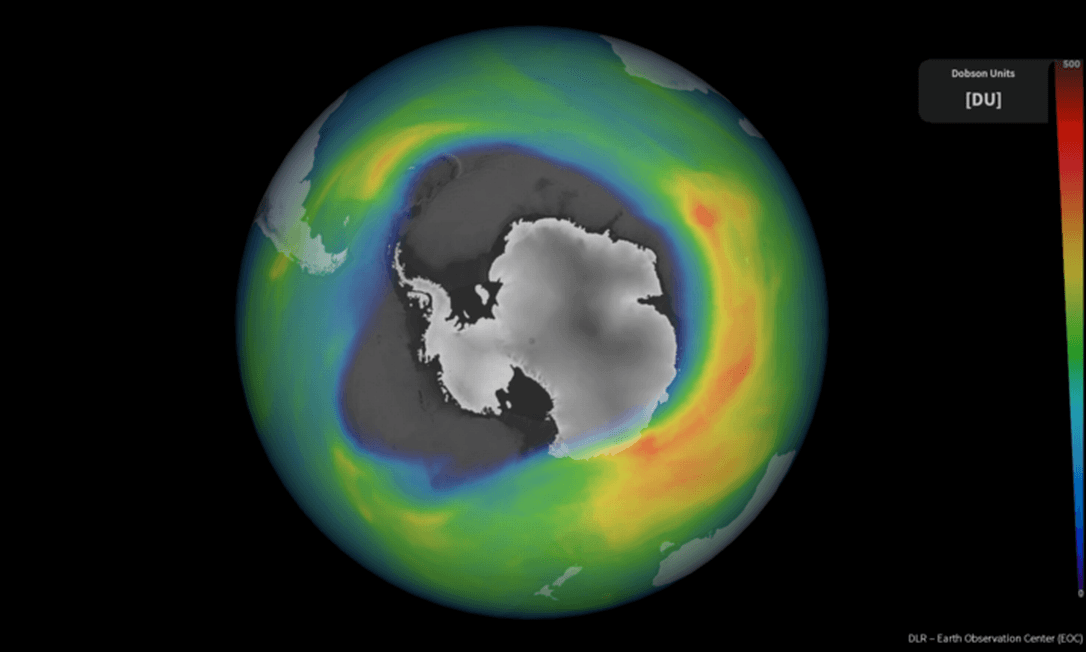 Buraco na camada de ozônio ultrapassa tamanho da Antártica