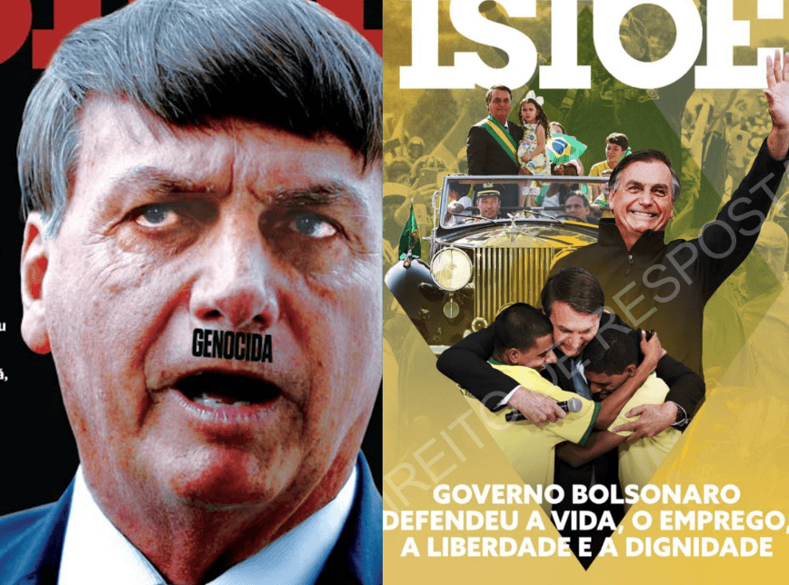 AGU pede direito de resposta e nova capa a IstoÉ após revista comparar Bolsonaro a Hitler