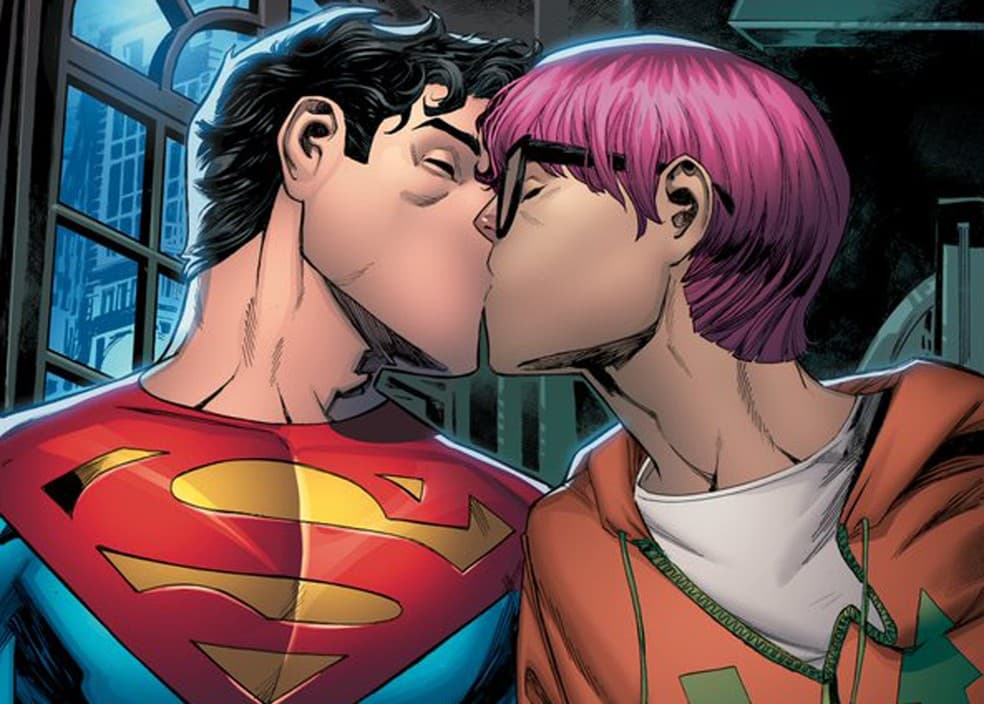 Superman atual, herói filho de Clark Kent, assume ser bissexual