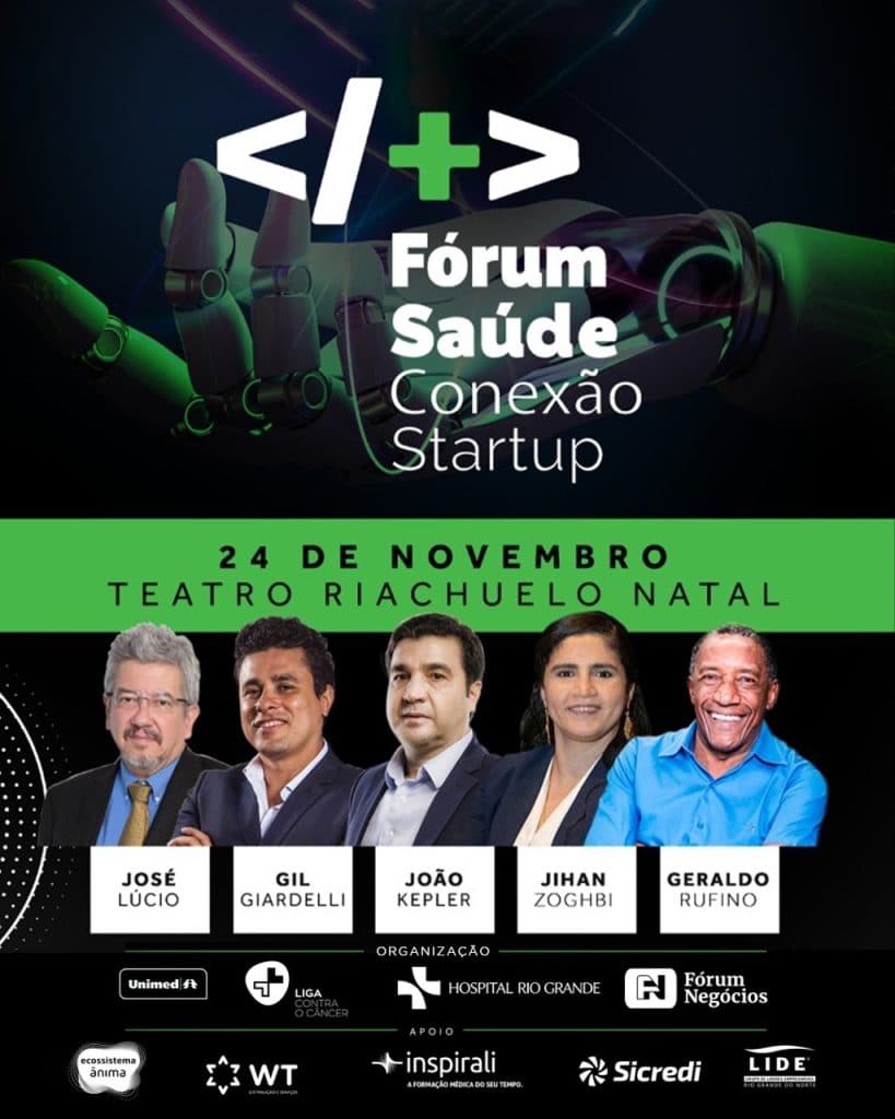 Fórum Saúde reúne importantes personalidades de mercado e realiza a nova etapa do Conexão Startup