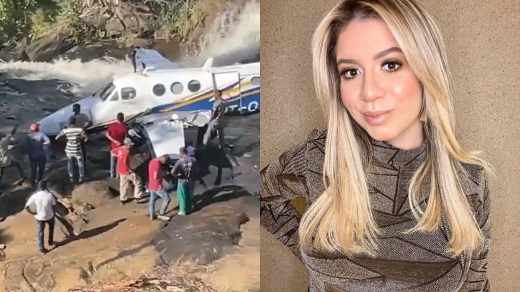 URGENTE: Marília Mendonça e mais 2 morrem em queda de avião no interior de MG