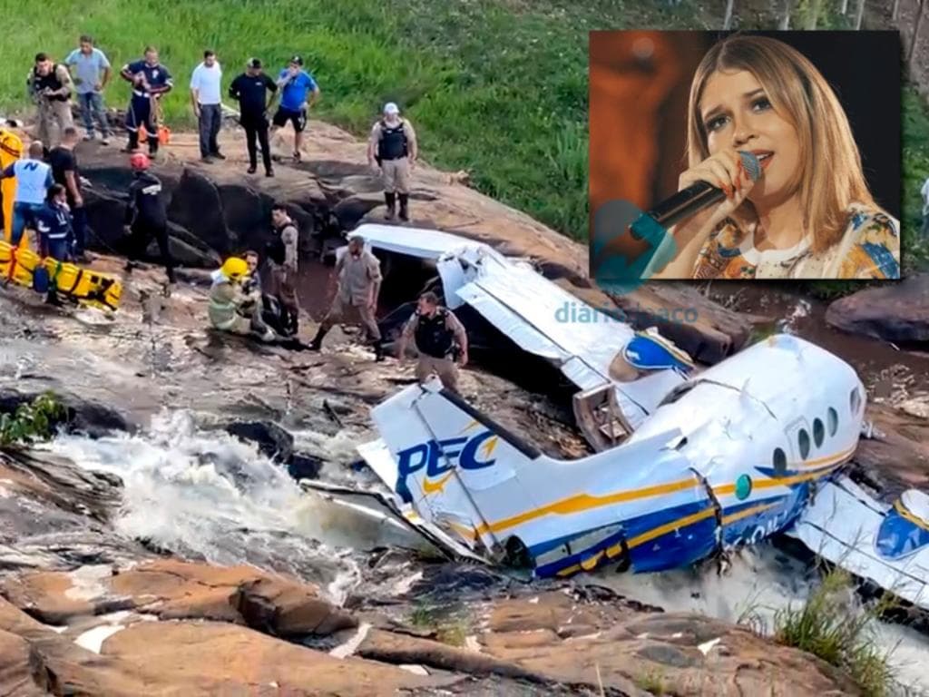 Avião com Marília Mendonça atingiu cabo de linha de distribuição de energia elétrica, diz Cemig