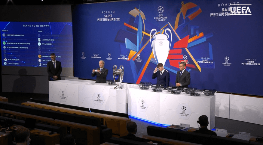 Uefa comete gafe inacreditável, sorteio das oitavas da Champions é anulado e será feito novamente