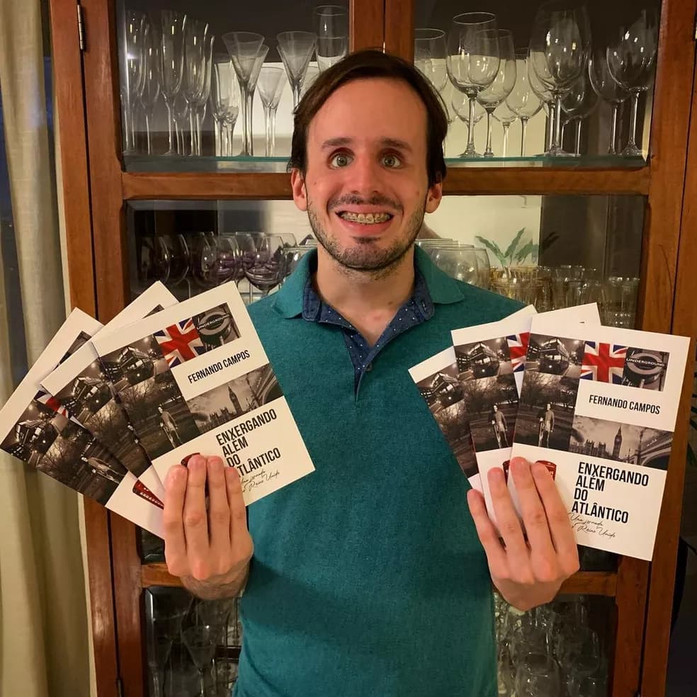 Livro do potiguar Fernando Campos entra na lista dos mais vendidos da Amazon