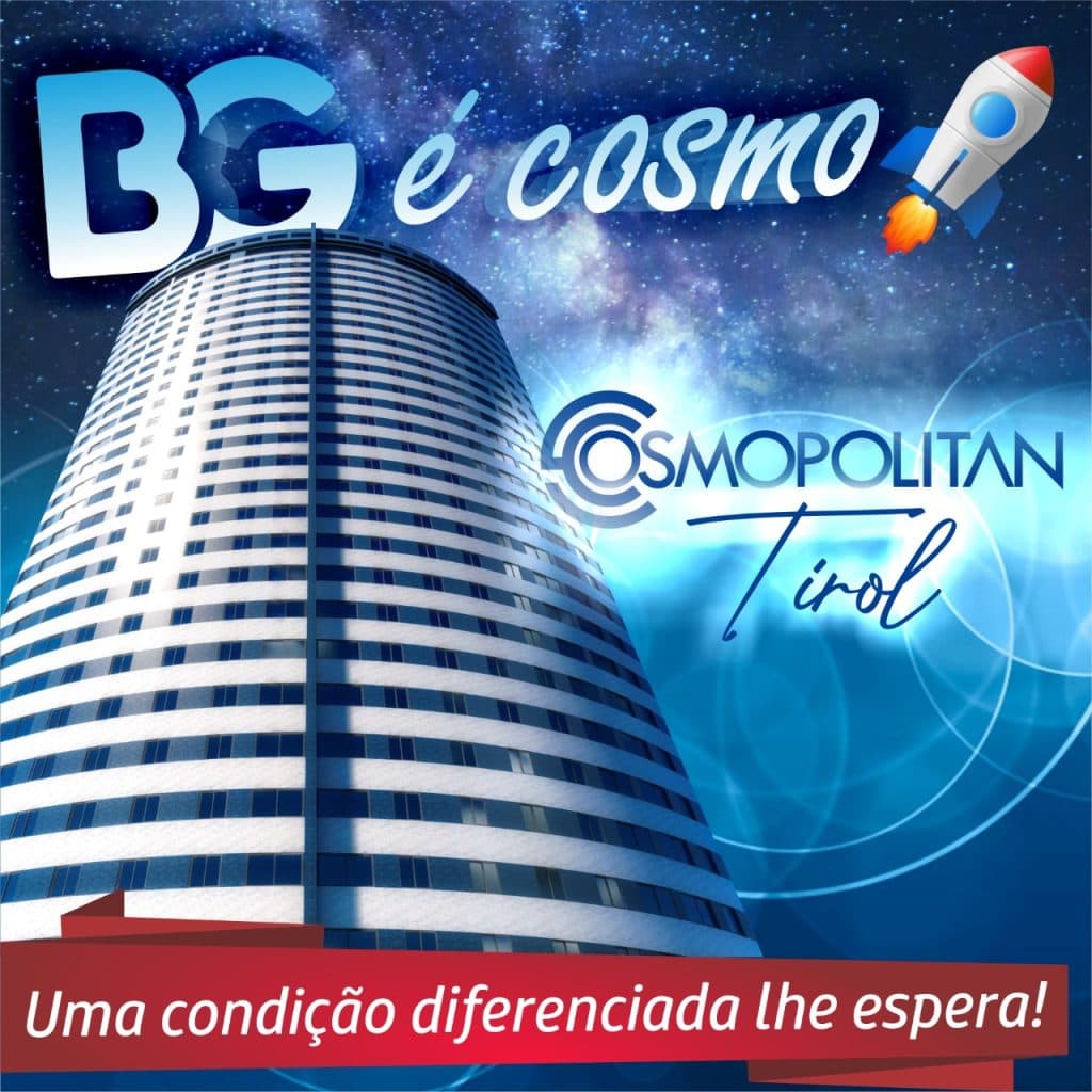 Residencial Cosmopolitan reservou condição diferenciada na parceria com o BG; agende sua visita e aproveite!