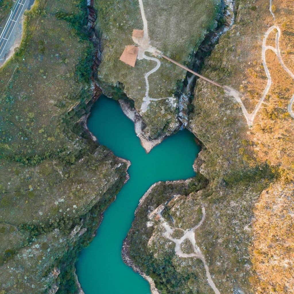Polícia analisará obra em mirante próximo ao desabamento de cânion em Capitólio