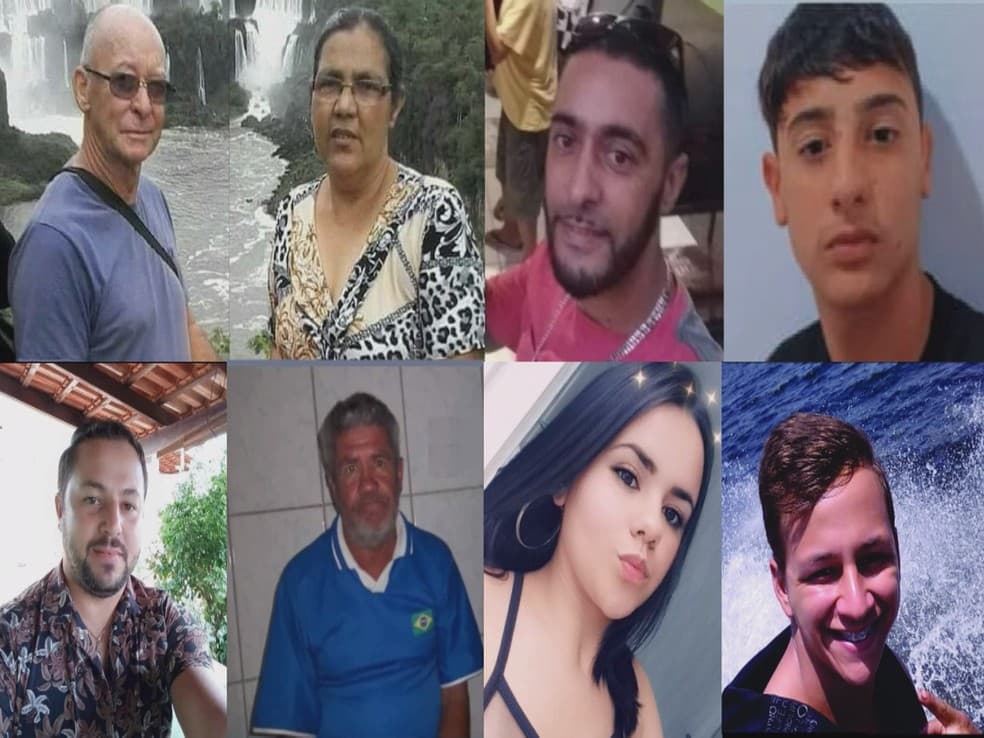 CAPITÓLIO: Identificado 8 das 10 vítimas da queda do paredão em MG; saiba quem são