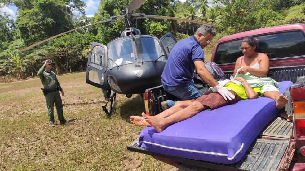 Bombeiros do RN e equipe do helicóptero Potiguar I encerram operação de apoio a vítimas de enchentes na Bahia após 9 dias