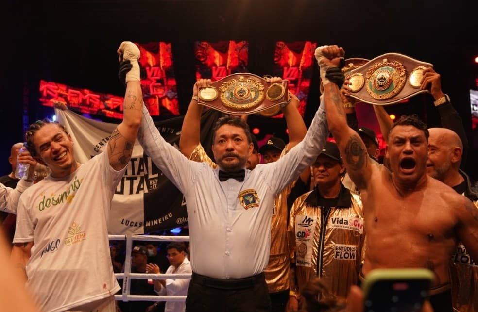 Whindersson Nunes resiste a Popó e empata na sua estreia no boxe