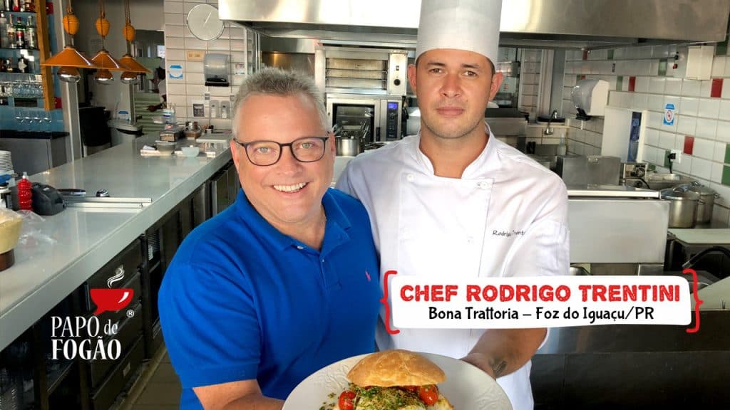 Programa Papo de Fogão recebe o Chef Arthur Lira do Restaurante Celeiro 115, de Bananeiras/PB e Chef Rodrigo Trentini, do Bona Trattoria, de Foz do Iguaçu/PR
