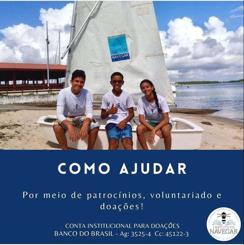 Instituto Navegar promove educação e lazer para crianças carentes