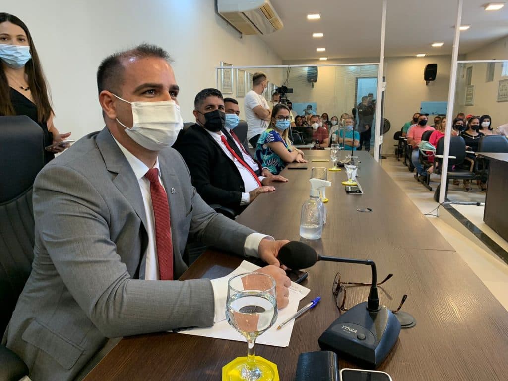 Vereador Rafael Correia participa de abertura dos trabalhos legislativos da Câmara Municipal de Extremoz