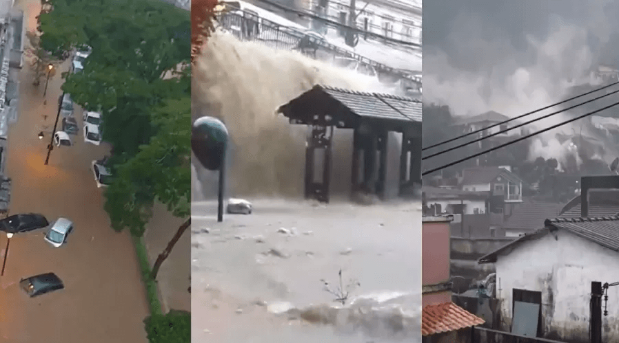 TRAGÉDIA: Chuvas deixam ao menos 34 mortos em Petrópolis (RJ)