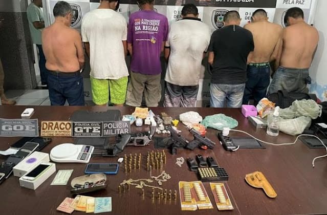 PM do RN é preso junto com quadrilha na Paraíba suspeito de assaltos a bancos