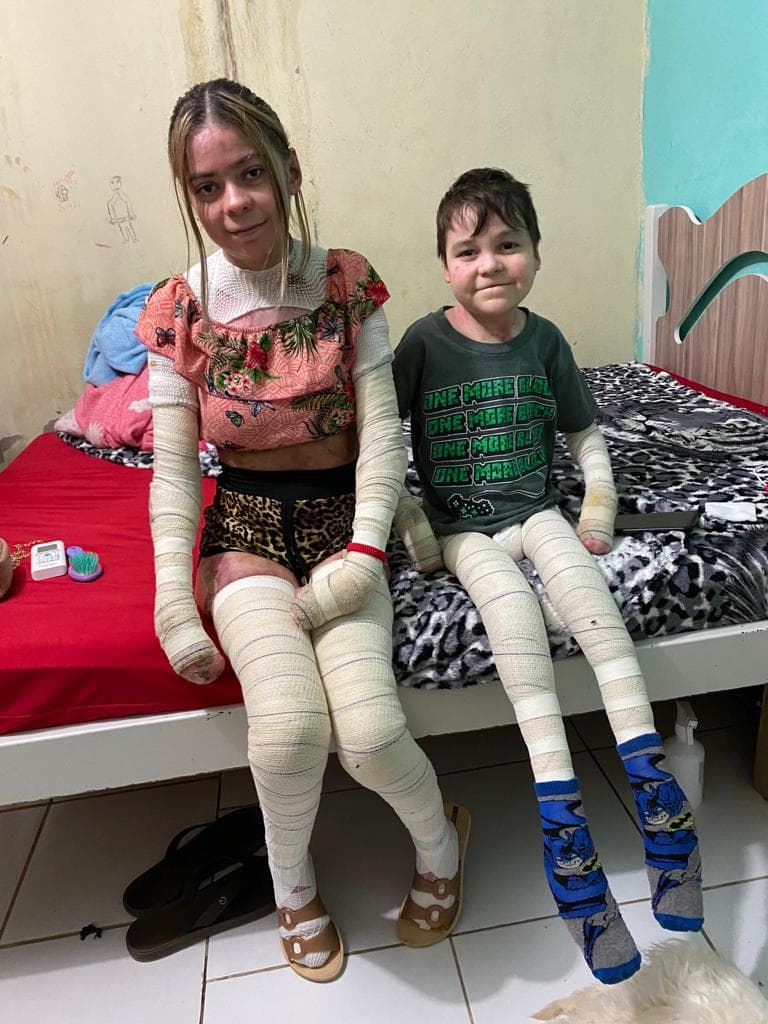 Faça parte e ajude na campanha para Pedrinho e Vitória