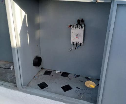 Criminosos roubam cabos de energia em poço da Caern e bairros de Natal ficam sem água pela 2ª vez menos de uma semana
