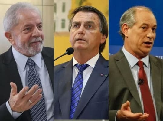 Pesquisa Ipespe: Lula tem 45%; Bolsonaro, 31%; Ciro, 8%