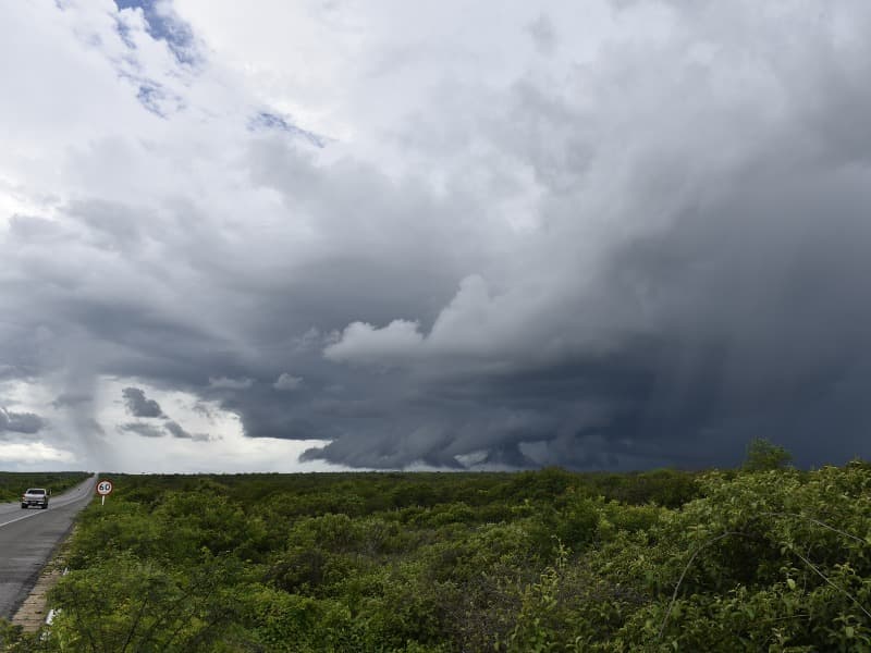 Chuvas são registradas em todo o RN e litoral acumula até 66 milímetros em 24 horas