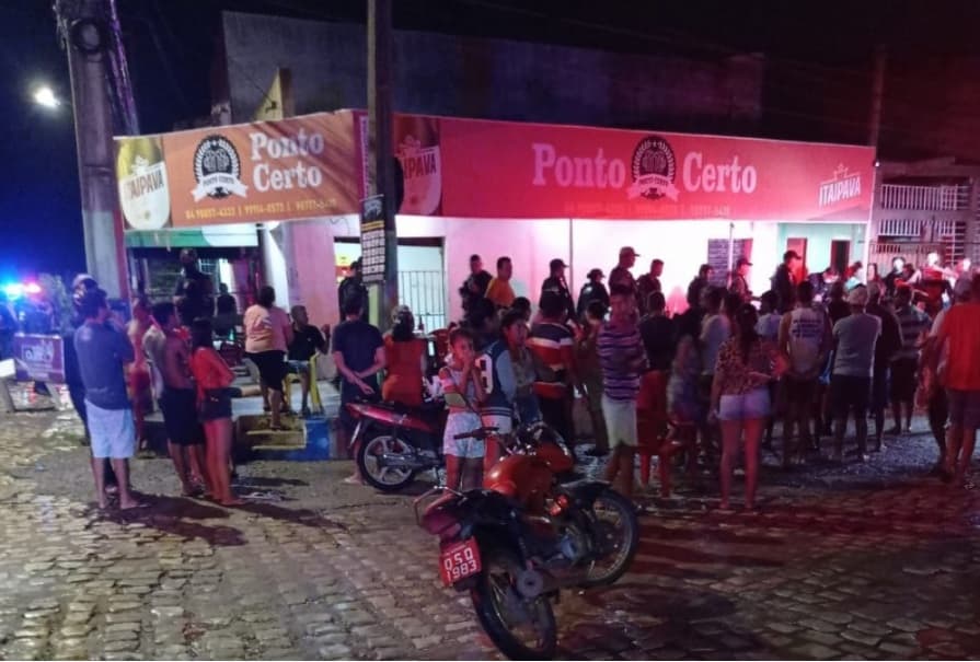 Ataque a tiros em bar deixa três mortos em Mossoró