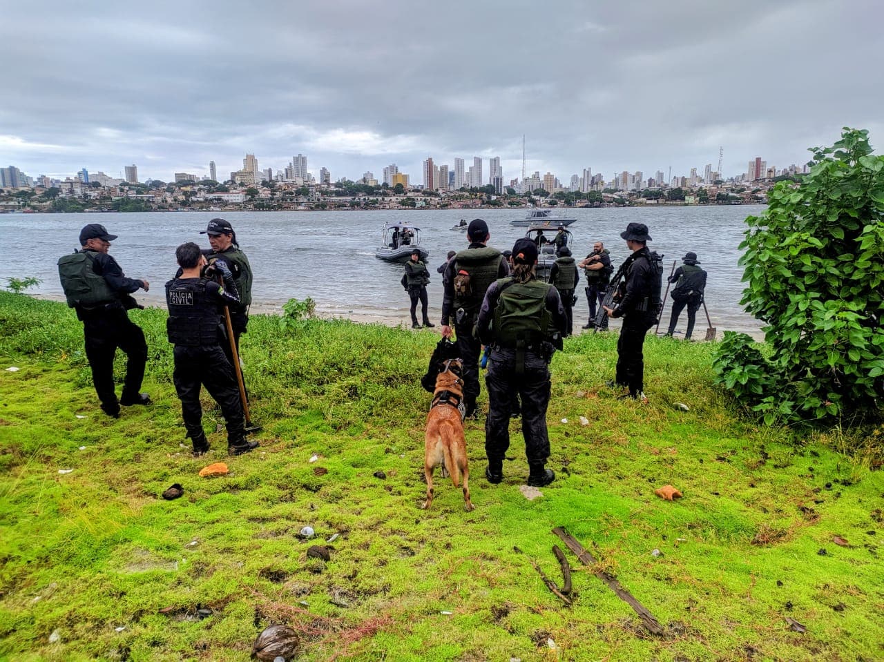 Polícia Civil e Marinha do Brasil deflagram Operação “Navegantes” em combate ao tráfico de drogas nas margens do Rio Potengi