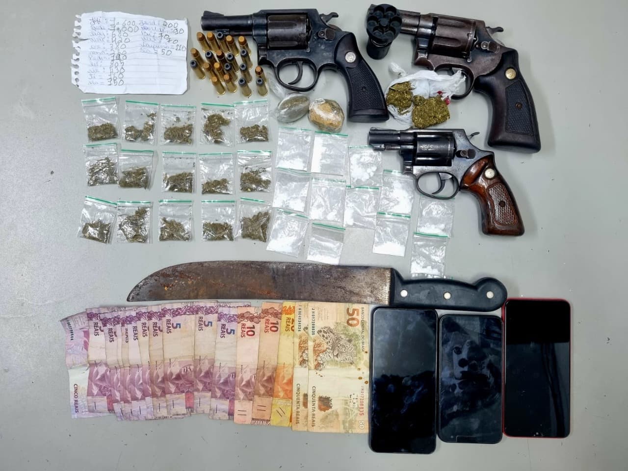 Operação “Chave de Ouro”: Polícia prende 10 suspeitos e apreende adolescente por tráfico de drogas no RN