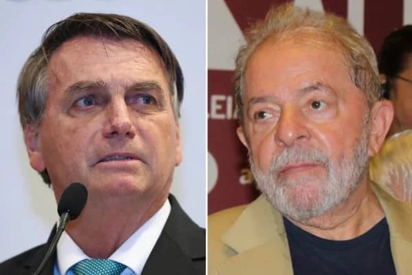 Ipespe: Bolsonaro oscila 1% e distância para Lula é menor desde julho