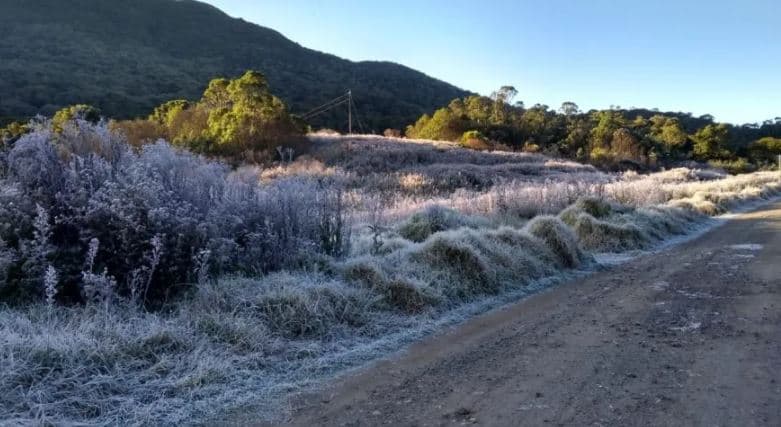 ABAIXO DE ZERO: Parque nacional no RJ registra temperatura mais baixa do Brasil: -7,6ºC