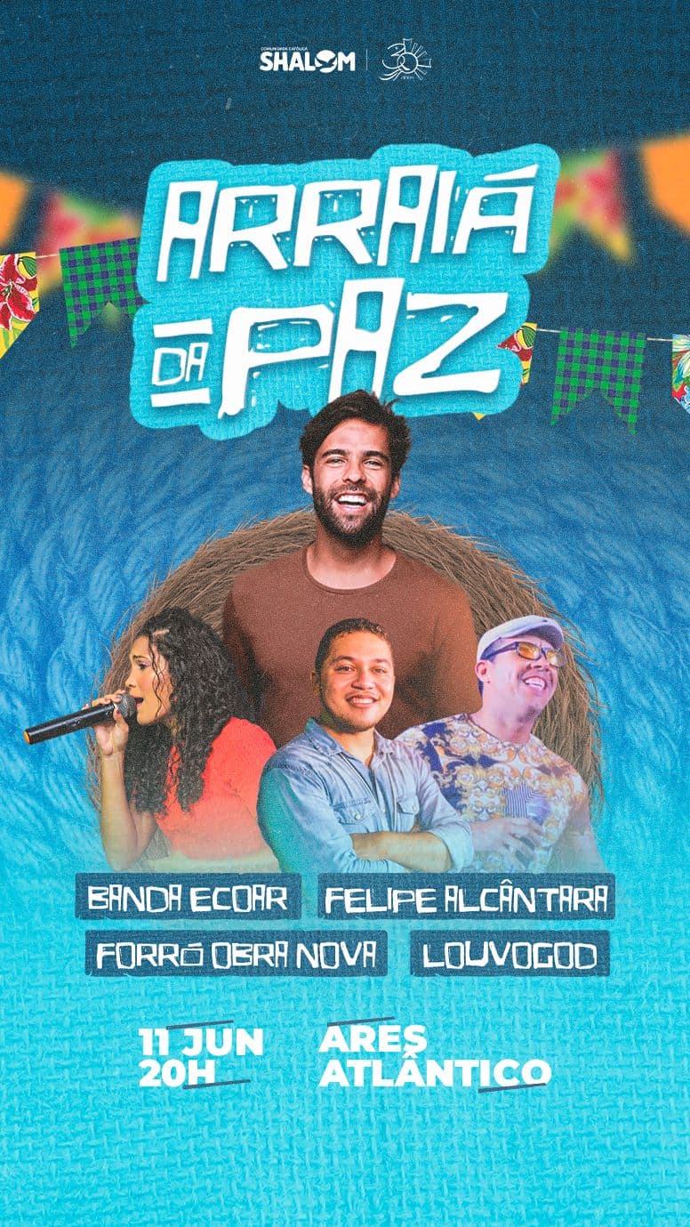 Arraiá da Paz de volta com muito forró para amantes do São João