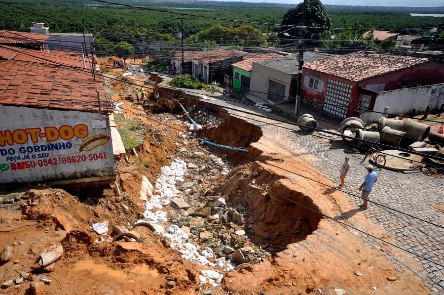 Natal tem 37 imóveis interditados e 80 pessoas desalojadas