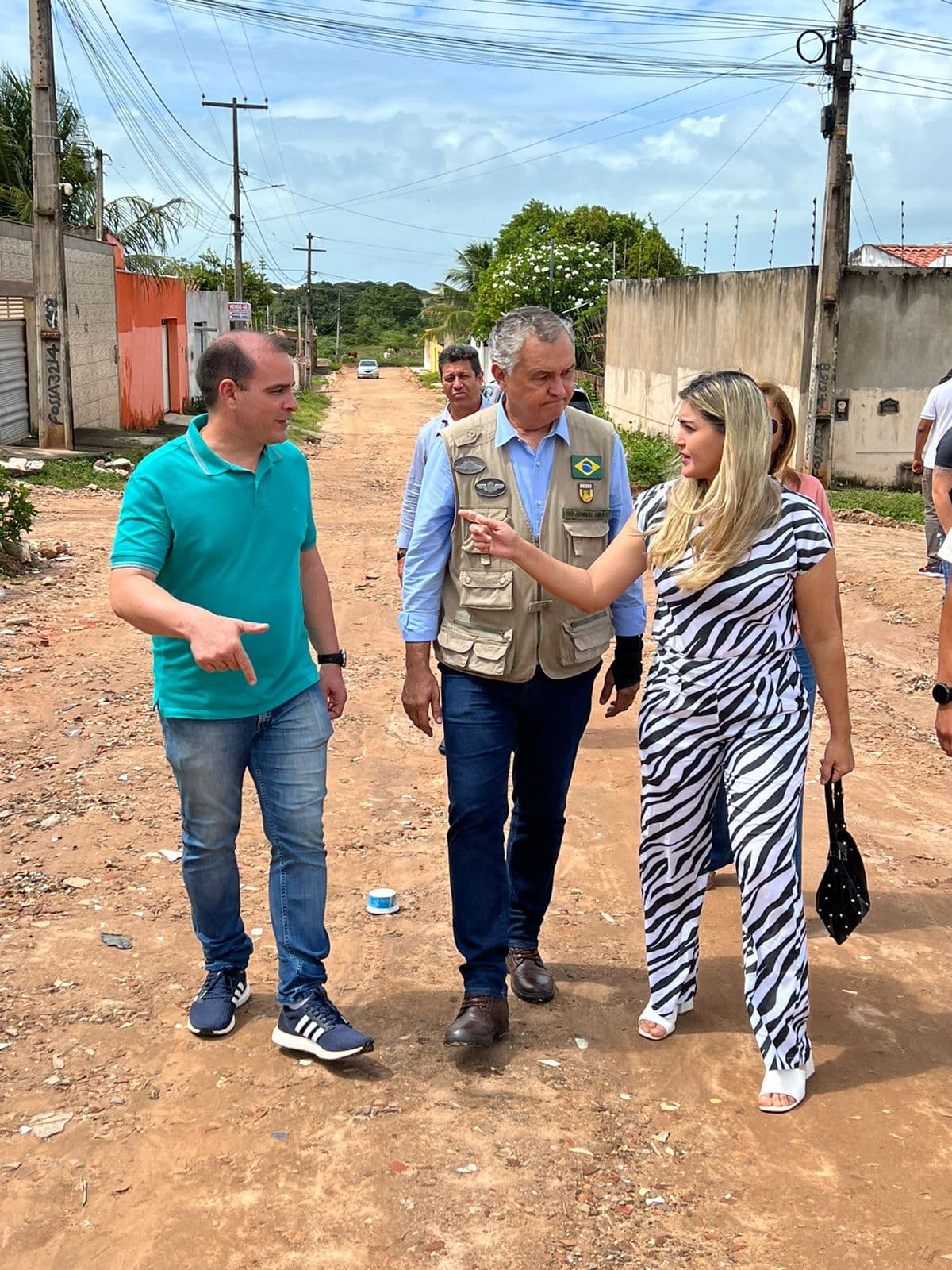Parlamentares vistoriam áreas que serão contempladas por recursos federais em Extremoz
