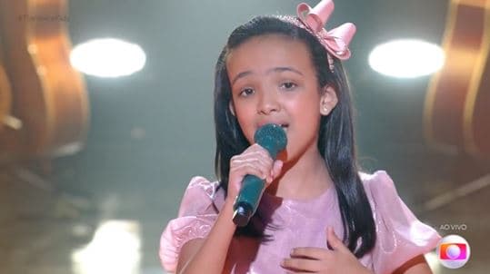 Isis Testa, representante do RN, está na final do ‘The Voice Kids'