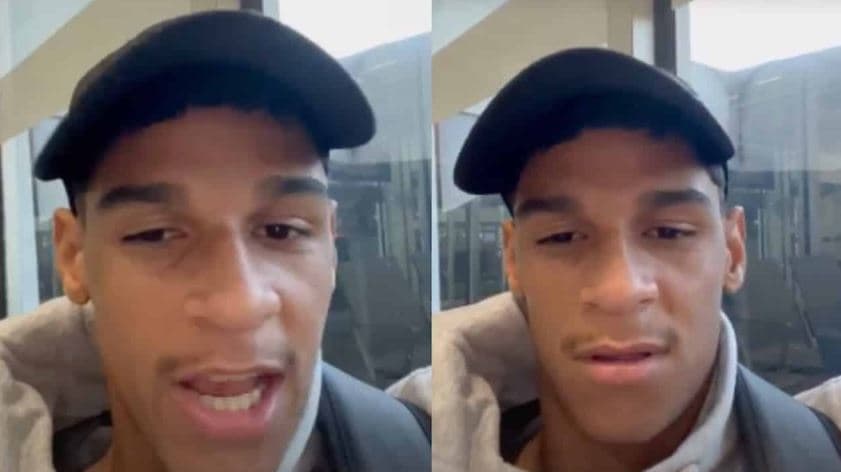 MAIS POLÊMICA: Luva de Pedreiro diz que foi intimado pela Justiça em aeroporto ao chegar no Brasil; ‘Deixa o menino viver', diz Falcão, empresário do jovem