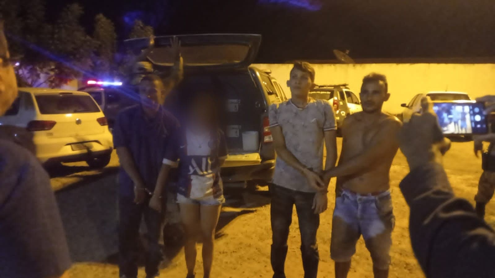 Polícia Militar prende sequestradores da primeira dama de Riacho da Cruz