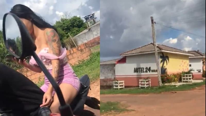 VÍDEO: Esposa flagra marido saindo de motel com a própria irmã