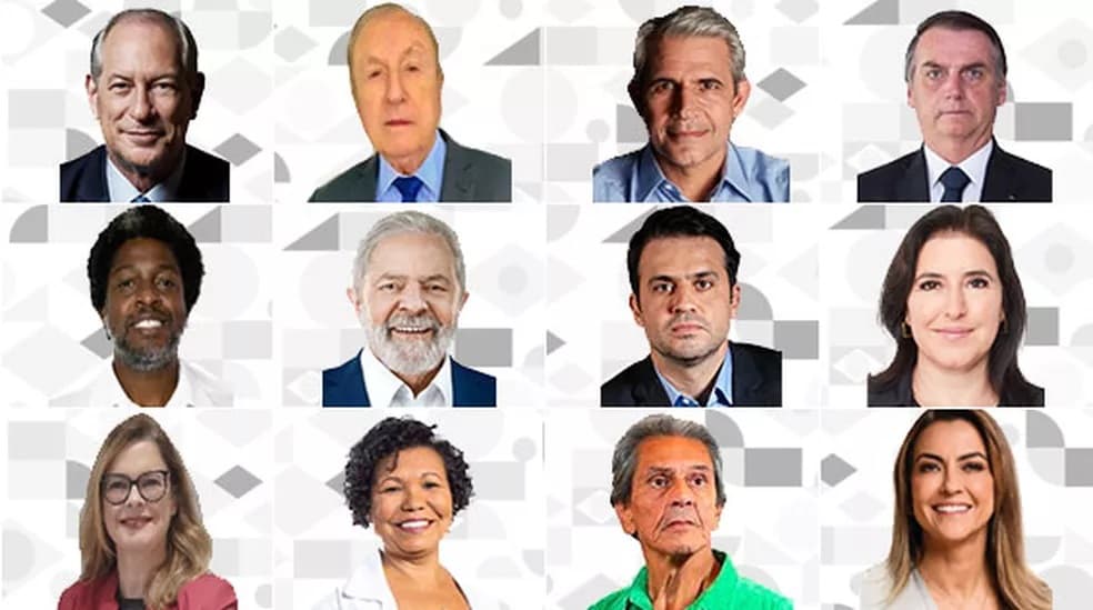 Confira a agenda dos candidatos à Presidência para esta quarta